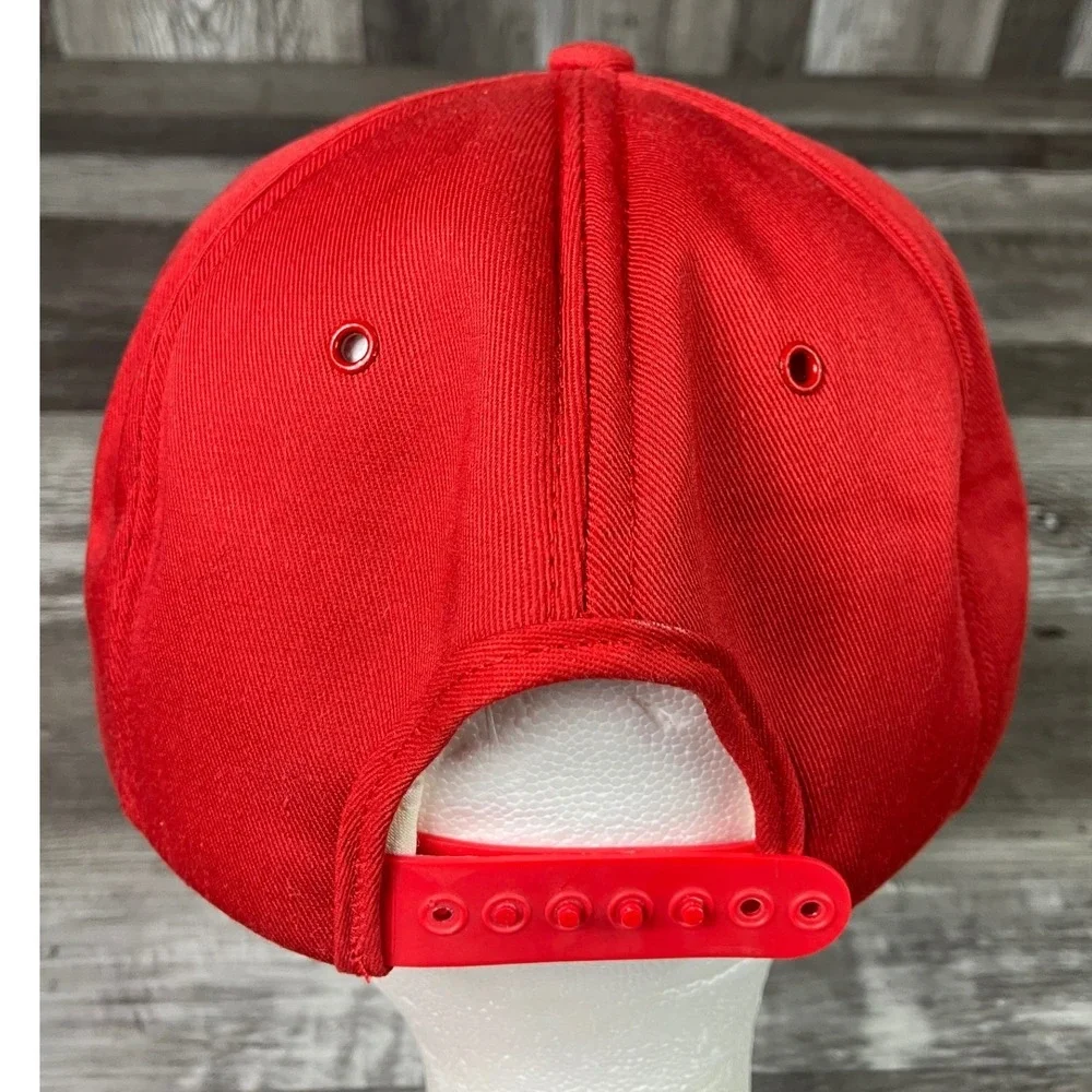 Vintage Swingster Case International Harvester Red Trucker Hat Snapback USA Made